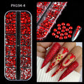 Red Rhinestones